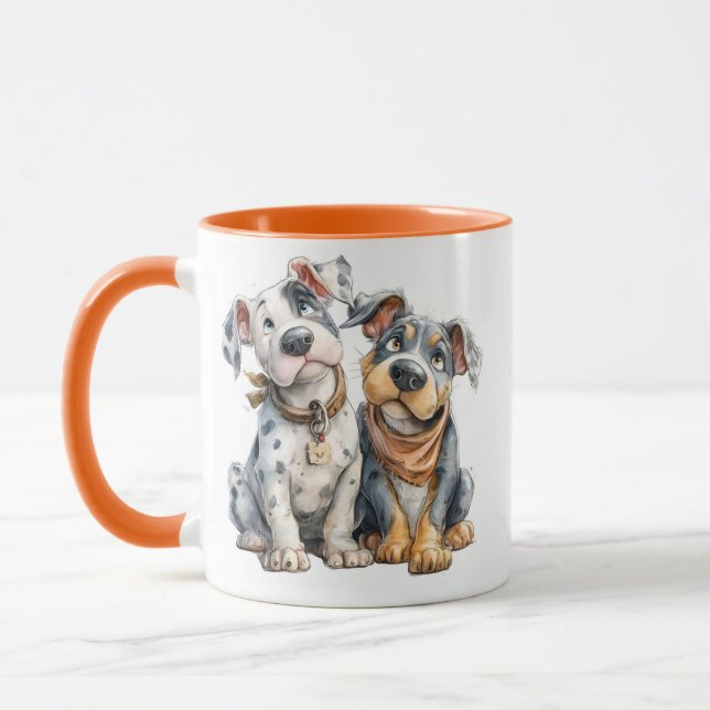Taza perros lindos (Izquierda)