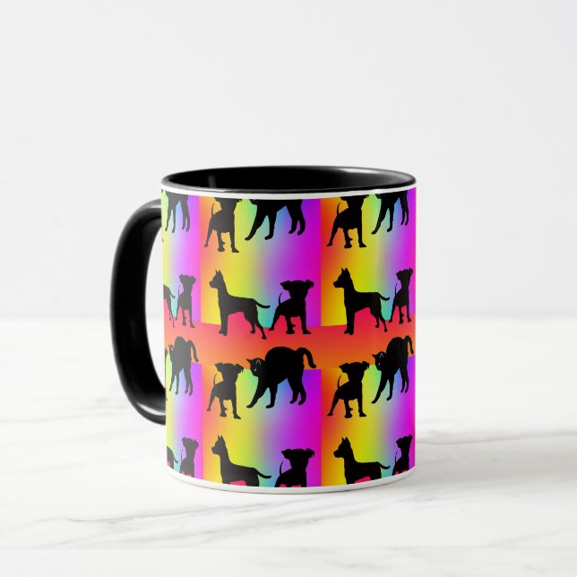 Taza Perros Y Gatos + Colores (Anverso izquierdo)