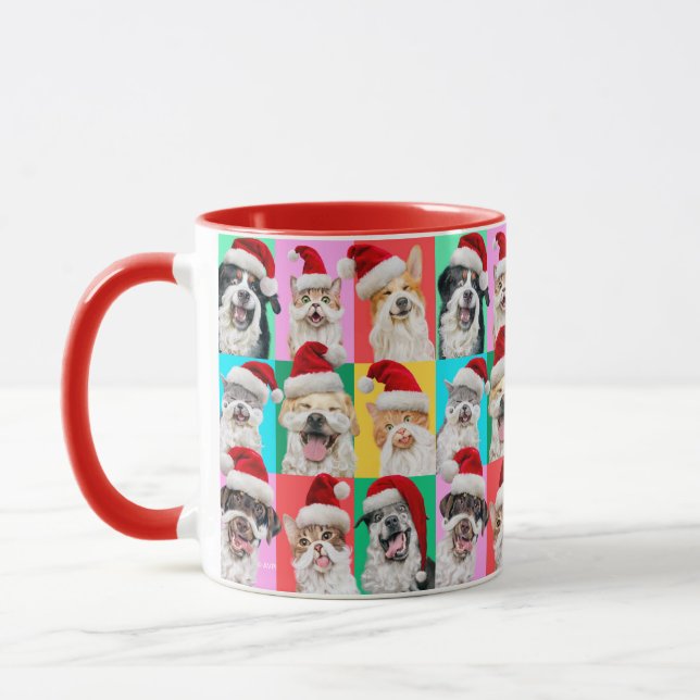 Taza Perros y Gatos con Barba de Santa (Izquierda)