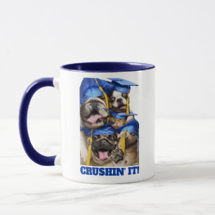 Taza Perros y gatos graduados en cabina de fotos