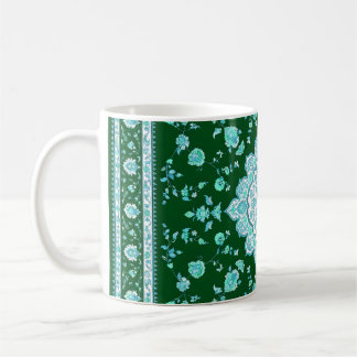 Taza Persa Esmeralda - Elegante Taza de Café Verde