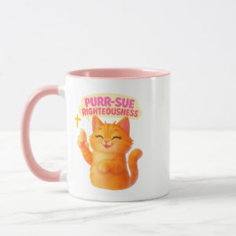 Taza Perseguir la Justicia - Cristiano