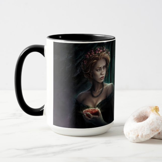 Taza Persephone Lament Mug (Con donut)