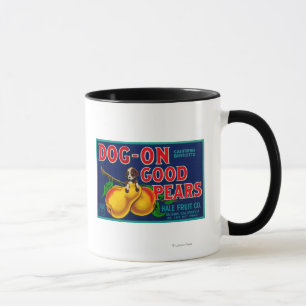 Taza Persiga en el buen cajón LabelSuisun, CA de la