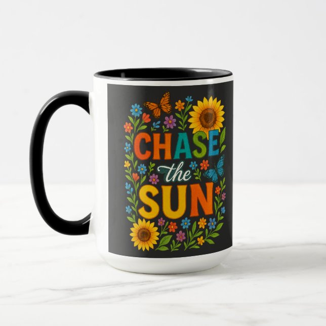 Taza Persigue el sol  (Izquierda)