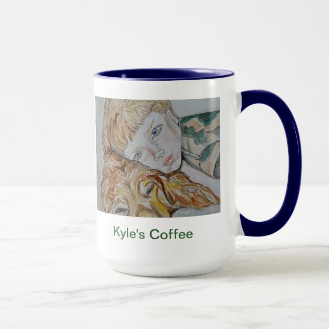 Taza personal de la pintura (Derecha)