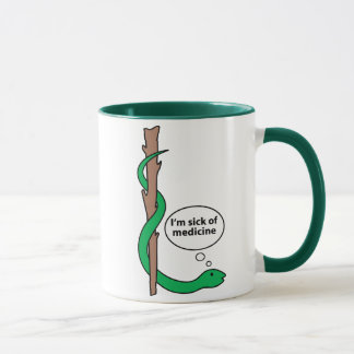 Taza Personal divertido de Asclepius