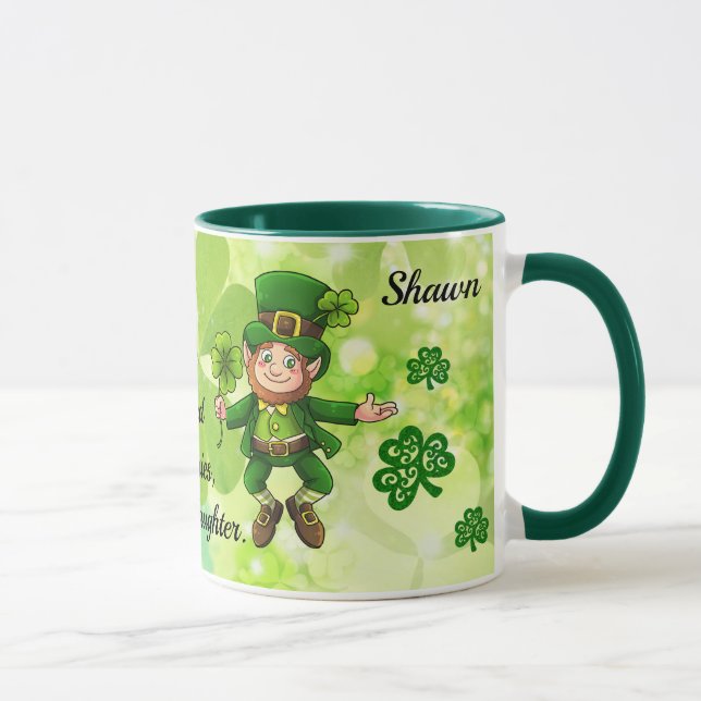 Taza Personalice el café de San Patricio (Derecha)