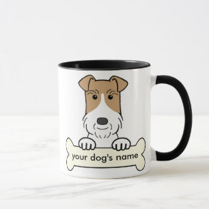 Taza Personalice el fox terrier del alambre