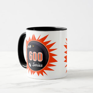 Taza Personalice la serie 600 Bowling, arte gráfico de