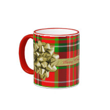 Personalice: Regalo de Navidad y cintas del tartán