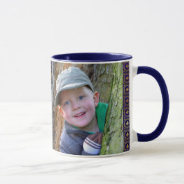 Taza Personaliza 2 Café Azul De La Armada Fotográfica P