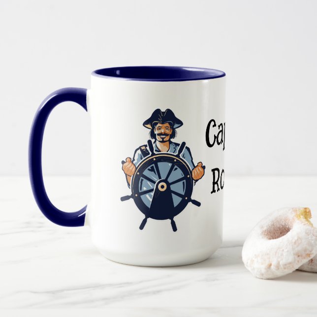 Taza Personaliza a Capitán (Con donut)