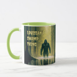 Taza Personaliza Bigfoot Sasquatch Louisiana Swamp Thin