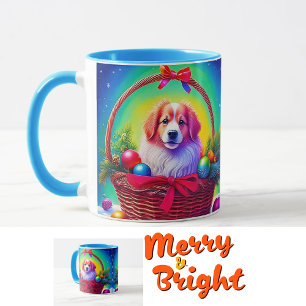 Taza Personaliza el perro más lindo y leal de Navidad 2