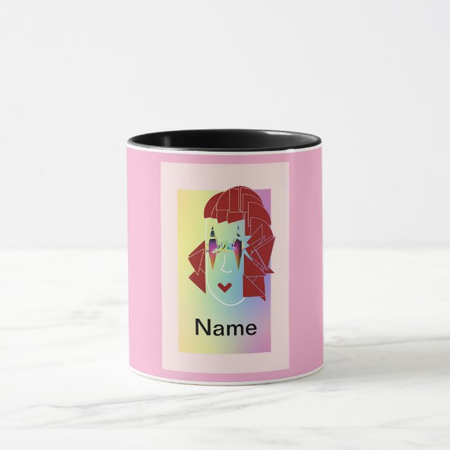 Taza Personaliza Lt Pink Glare Fun Mug (Centro)