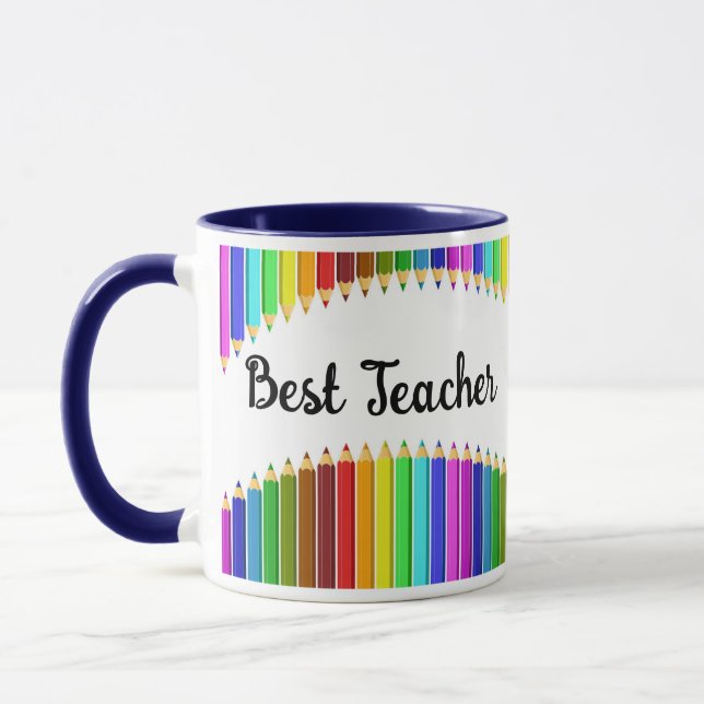 Taza Personaliza Mejor Profesor  (Izquierda)