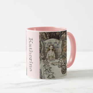 Taza Personaliza tu nombre Alicia Vintage en el país de