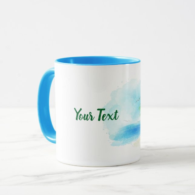 Taza Personalizable acuarela (Anverso izquierdo)