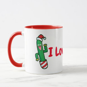Taza Personalizable Cactus ama a Winter Mug