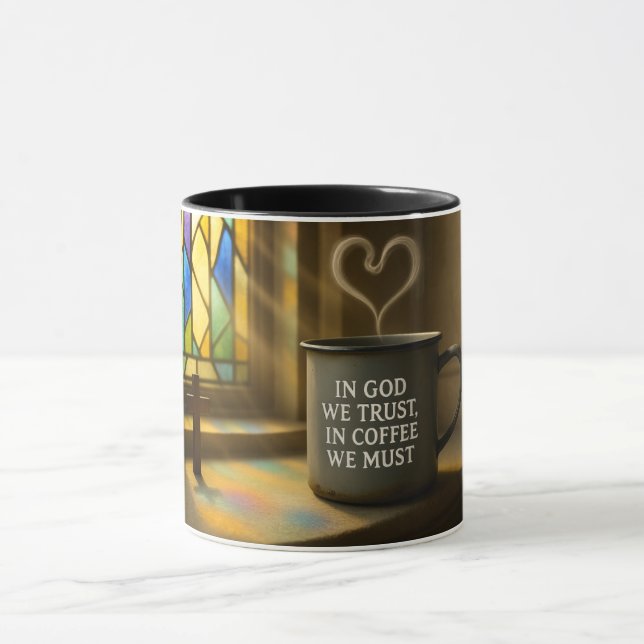 Taza Personalizable Combo Mug - Cerámica de 11oz o 15oz (Centro)