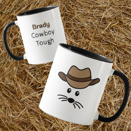 Taza Personalizable Cowboy