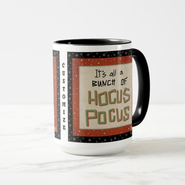 Taza Personalizable de citas de Hocus Pocus (Anverso derecho)