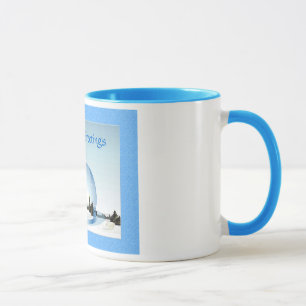 Taza Personalizable de Geetings de temporada