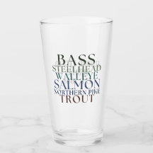 Taza personalizable de pesca de Michigan