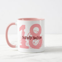Personalizable Edad Dieciséis años 18 Café Mug