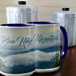 Taza Personalizable Fotográfico de las montañas Blue Ri