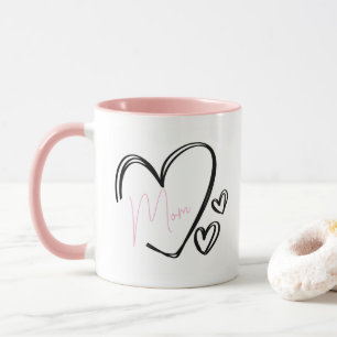Taza Personalizable Heart Mug