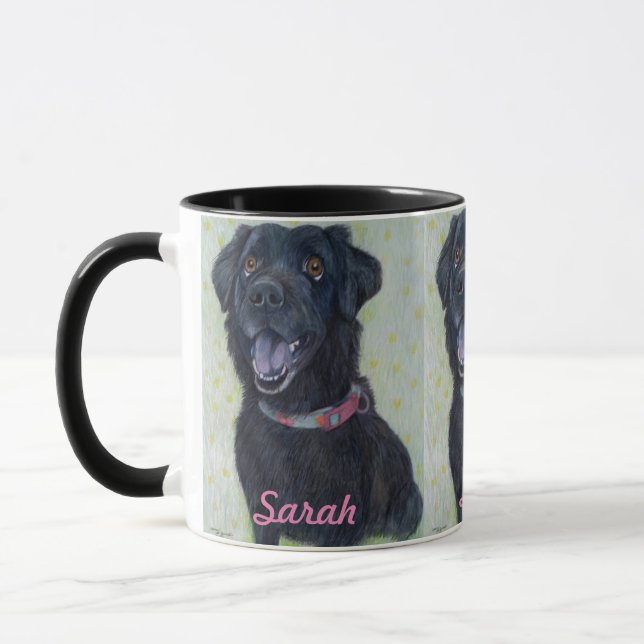 Taza Personalizable Labrador (Izquierda)