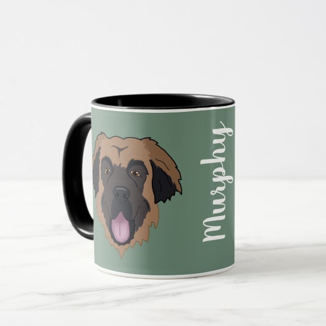 Taza Personalizable Leonberger (Anverso izquierdo)