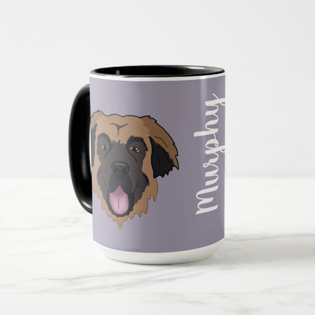 Taza Personalizable Leonberger (Anverso izquierdo)