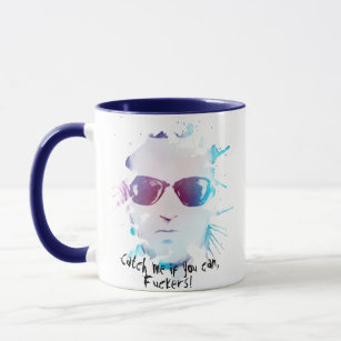 Taza Personalizable Meme D.B. Cooper, Atrápame Si Puede