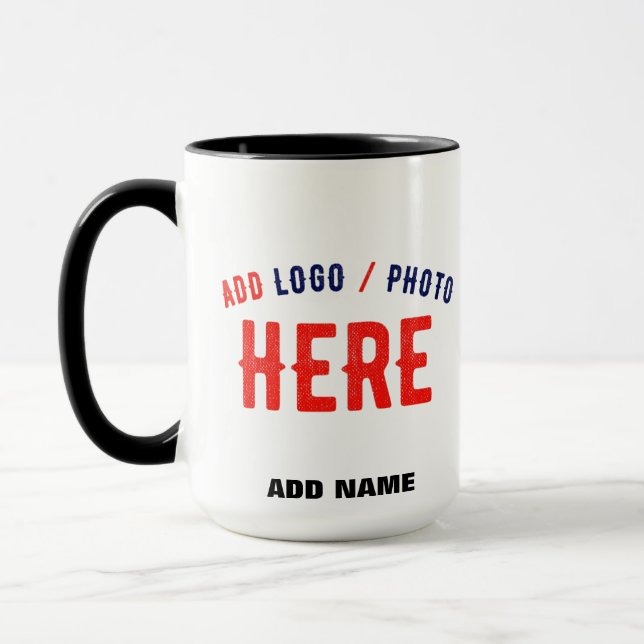 TAZA PERSONALIZABLE MODERNO ESTILO BLANCO VERIFICADO MA (Izquierda)