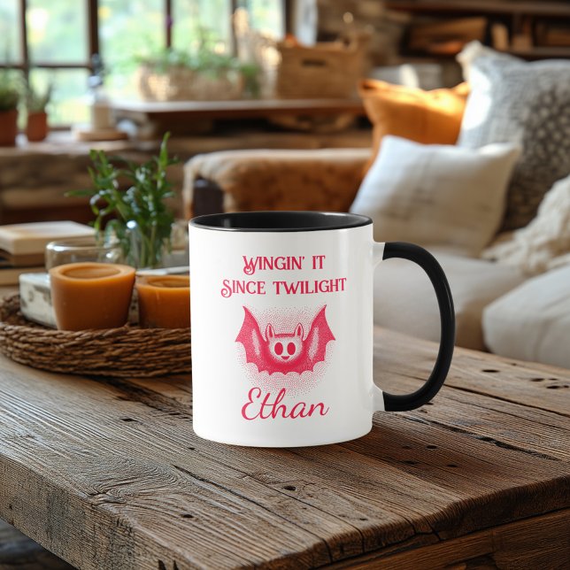 Taza Personalizable Neon Halloween Mug - Diseño de murc (Subido por el creador)