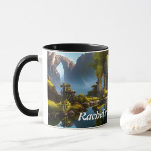 Taza Personalizable personalizado del té de la mañana d