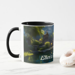 Taza Personalizable personalizado del té de la mañana d