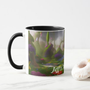 Taza Personalizable personalizado del té de la mañana d