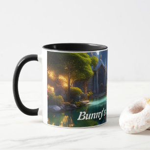 Taza Personalizable personalizado del té de la mañana d