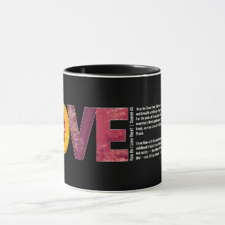 Taza Personalizable Vintage Love Sonnet Valentine’s Day