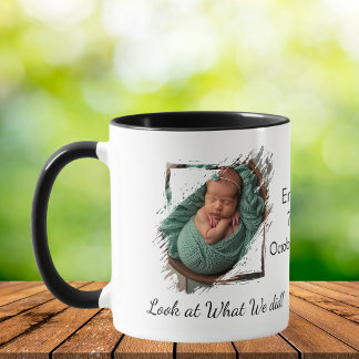 Taza Personalización de la peluca fotográfica Keepsake