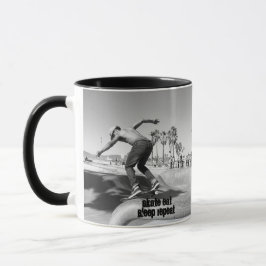 Taza Personalización, Skate Eat Sleep Repetir