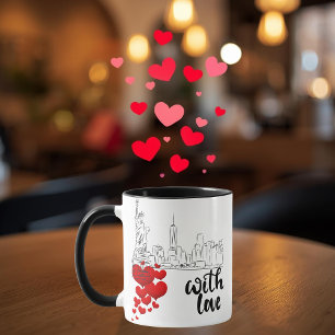 Taza Personalizada Amor y Monumento