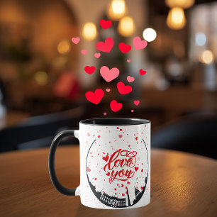 Taza Personalizada Amor y Monumento