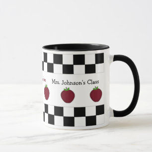 Taza Personalizada Apple Teacher