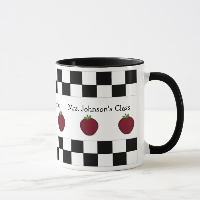 Taza Personalizada Apple Teacher (Derecha)