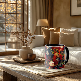 Taza personalizada boho chic festiva - Nombre pers